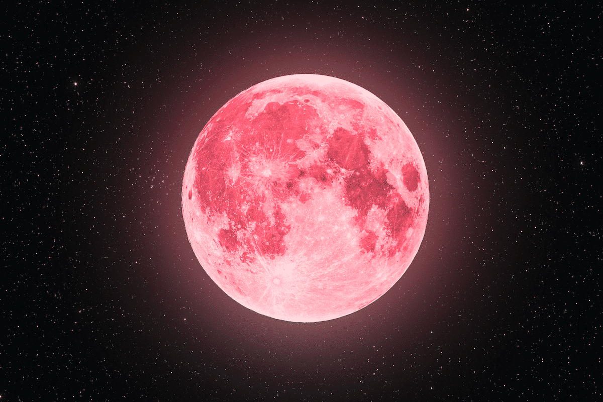 A 'Super Pink Moon' Will Shine Big And Bright In Texas Skies Tonight