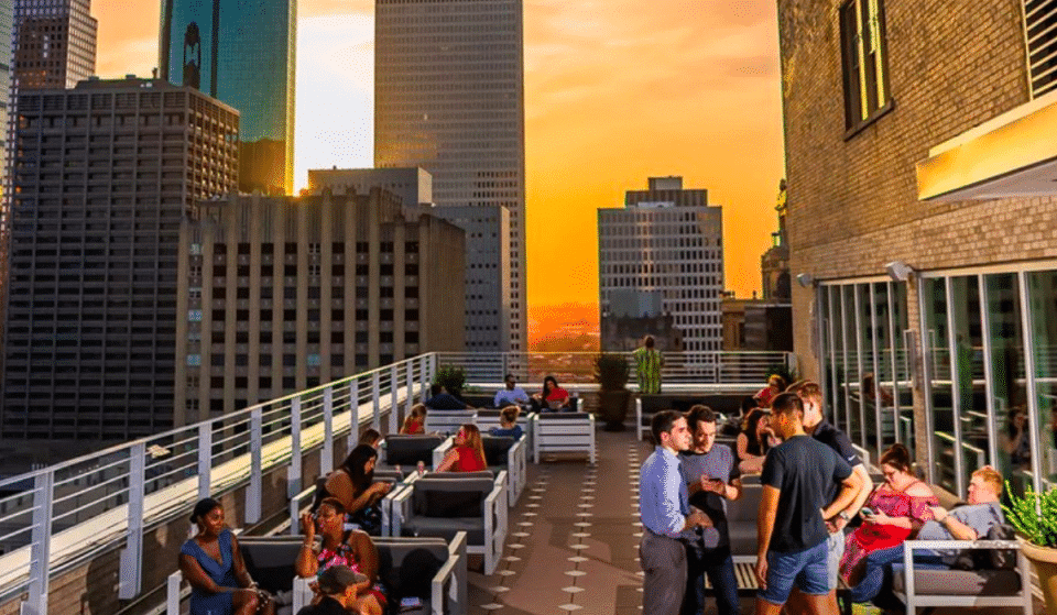 This Houston Rooftop Is Hosting A Spectacular Skyline Cinema Night This Summer