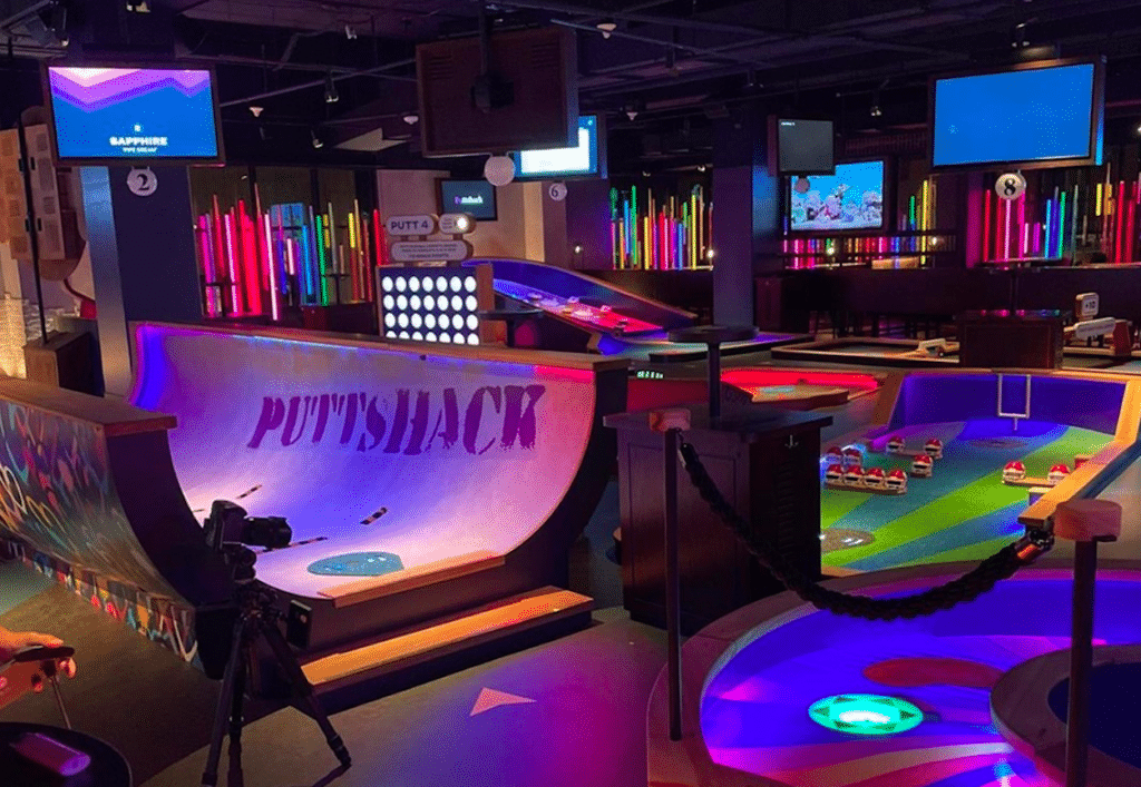 TopGolf’s Puttshack Mini-Golf Course Experience Has Opened In Houston