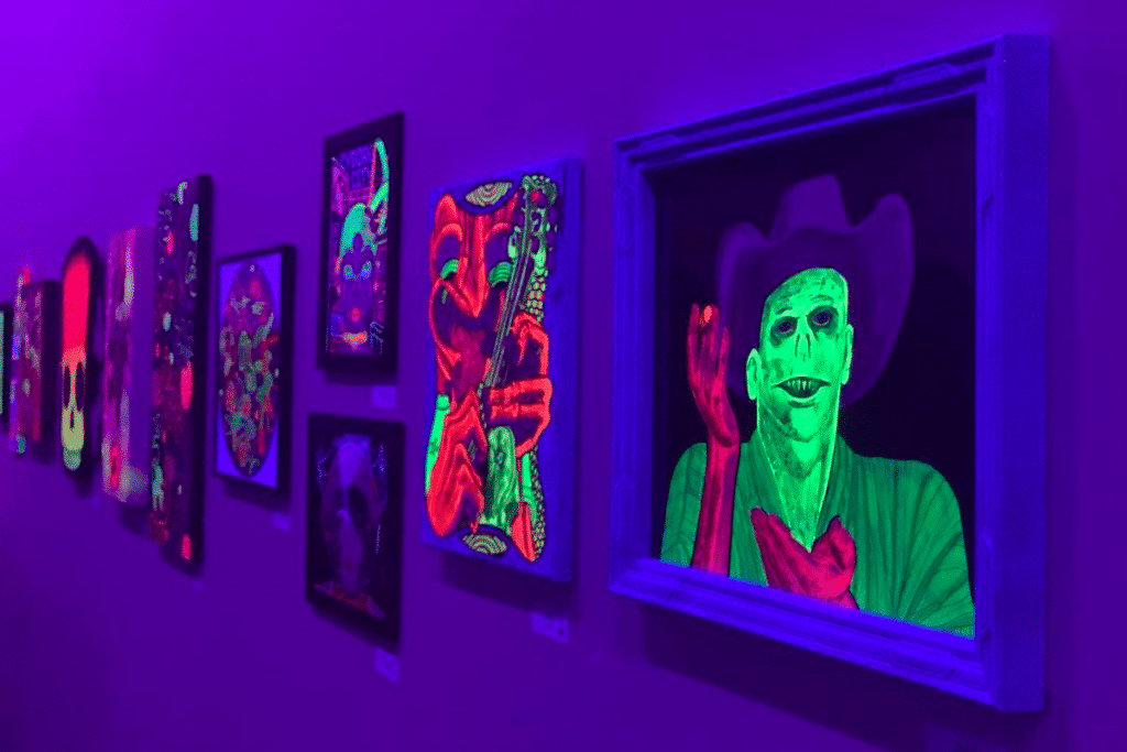 Glow Out At This Hypnotic Black Light Art Show In Houston This Week