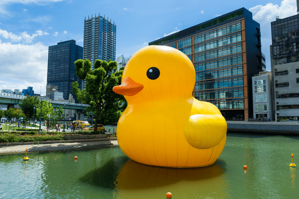 A Skyscraper-Sized Rubber Duck Is Swimming Into Texas This Weekend