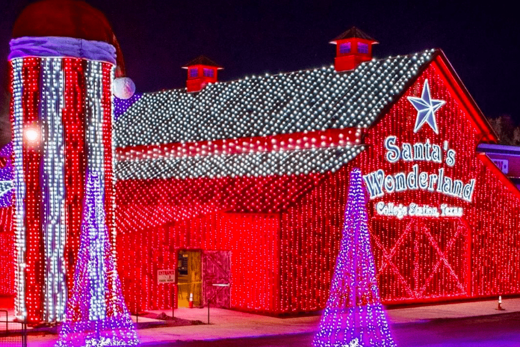 Magical Texas-Sized Winter Wonderland Is Now Open Just Outside Of Houston