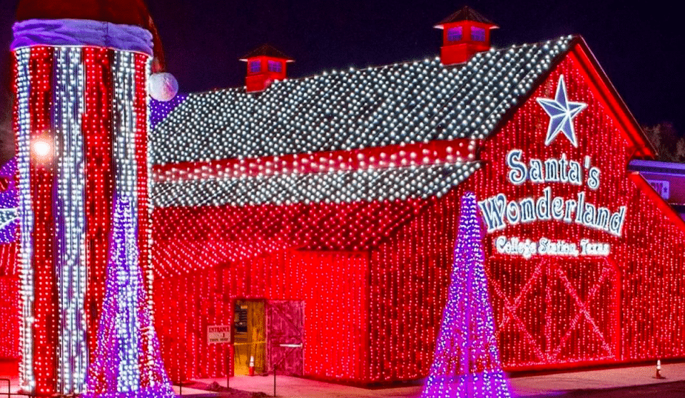 Magical Texas-Sized Winter Wonderland Is Now Open Just Outside Of Houston