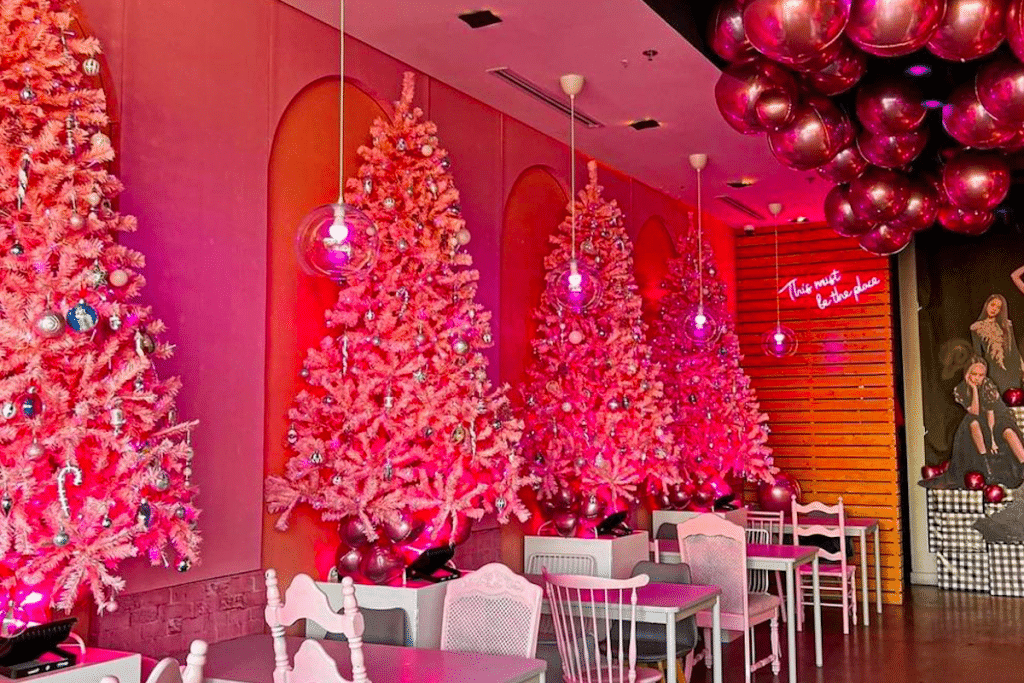 Pinktastic Winter Wonderland Pop-Up Opens Up In Houston This Weekend