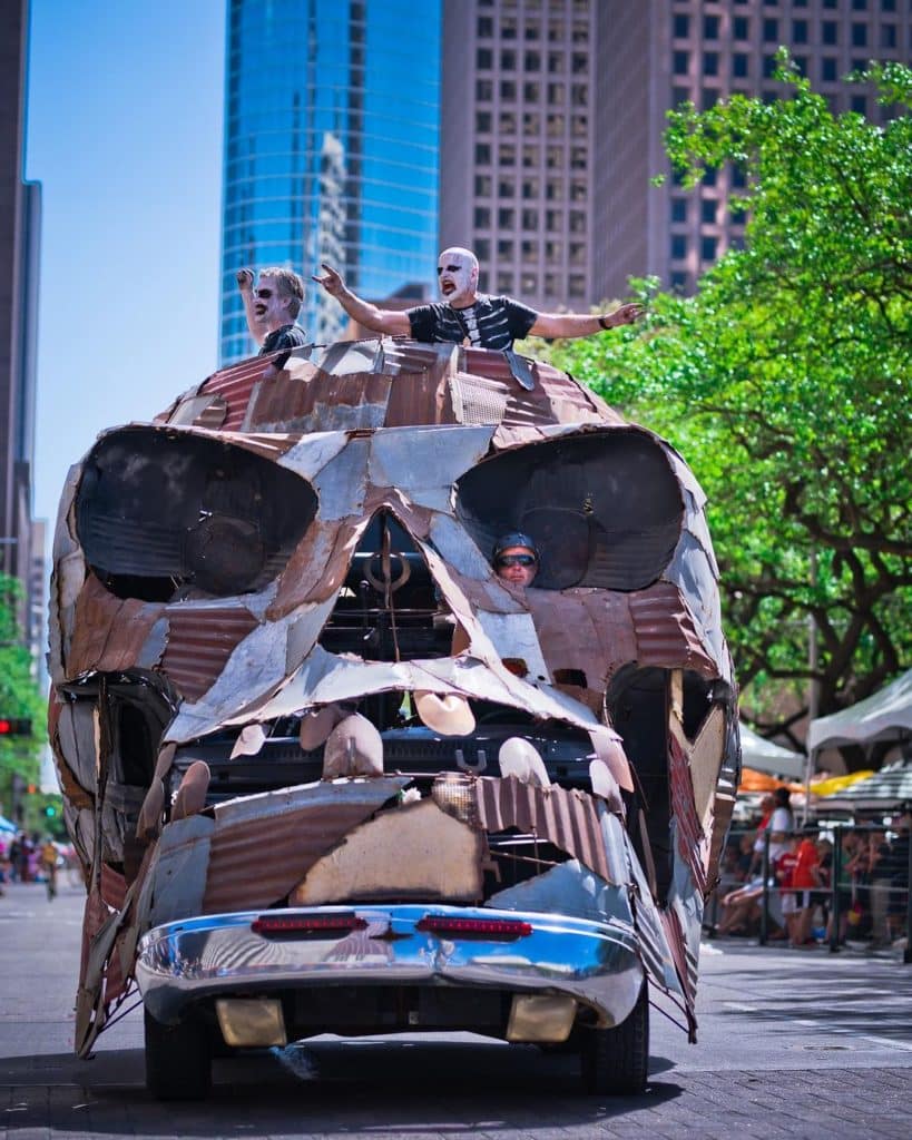 Art cars take over downtown Houston for 30th annual parade