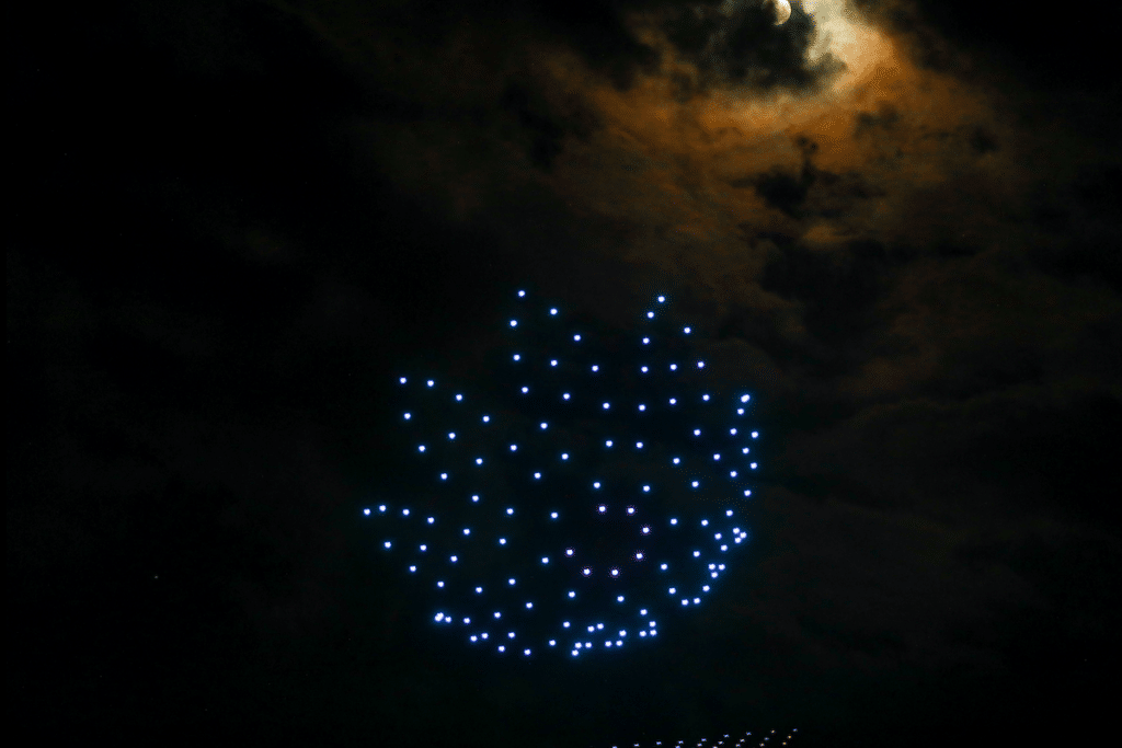 Galveston Opts For Special Drone Light Spectacle Over Fireworks For Fourth of July Festival