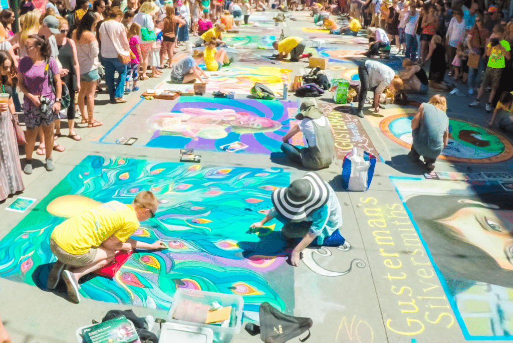 An Imaginative Chalk Art Festival Kicks Off Today In Houston