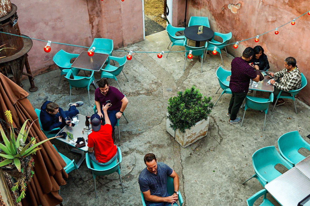 Enjoy An Intimate Evening At This ’20s Era Mediterranean Wine Courtyard
