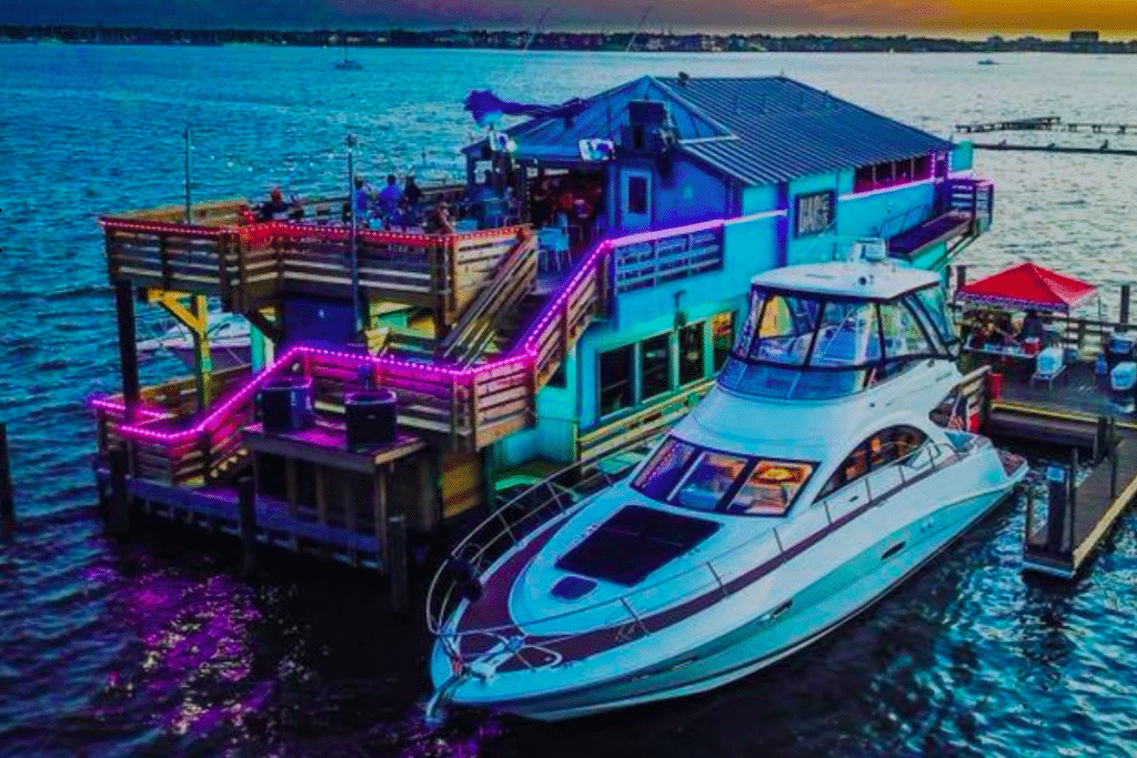Bob Down To Texas’ Only Floating Bar Just Outside Houston