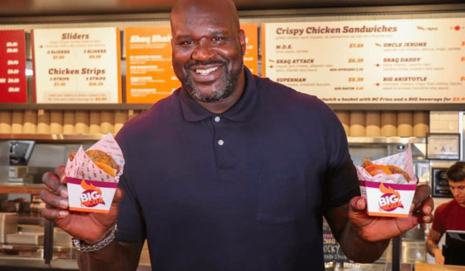 Shaq Makes An Appearance At Trill Burgers, Gives Blessing