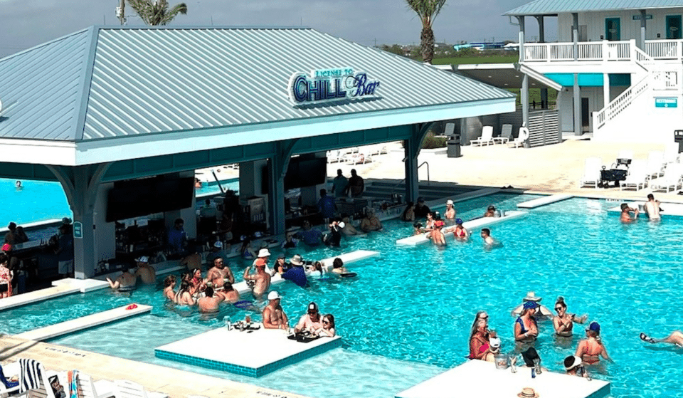 Swim Up To The Bar At Camp Margaritaville Beach Club And Resort In Crystal Beach