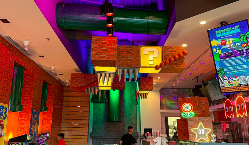 Retro ’90s-Themed Arcade Cafe Pop Up Opens This Friday In Houston