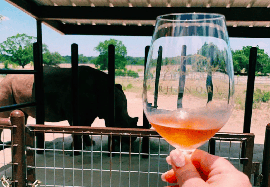 Sip Wine Among Rhinos At This Vineyard And Rhino Reserve In Texas Hill Country