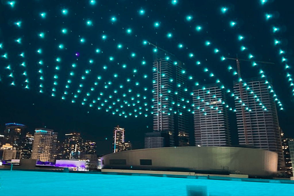 Catch This Spectacular Drone Show From A Rooftop This Friday Night