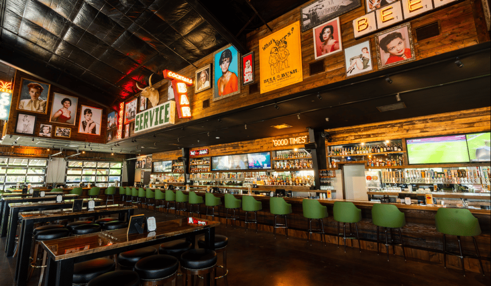 141-Foot Bar Opens In Houston At This New Icehouse