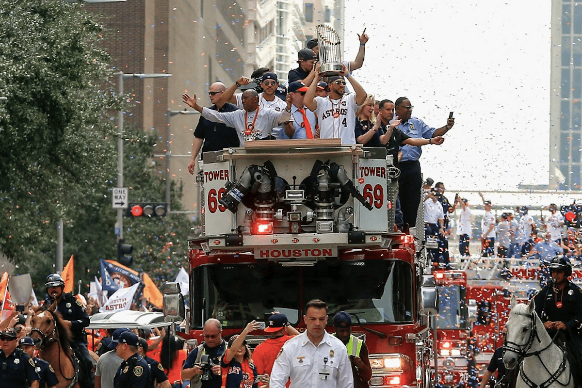 City announces plans for Monday's Astros World Series parade