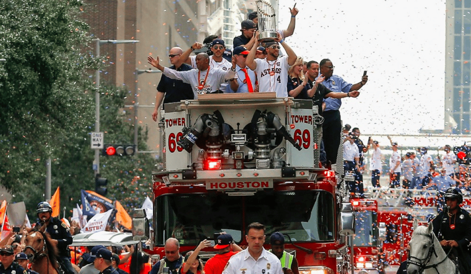Details Announced For Houston Astros Victory Parade Today