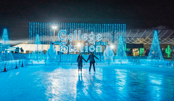 5 Dazzling Holiday Ice Skating Rinks In And Around Houston