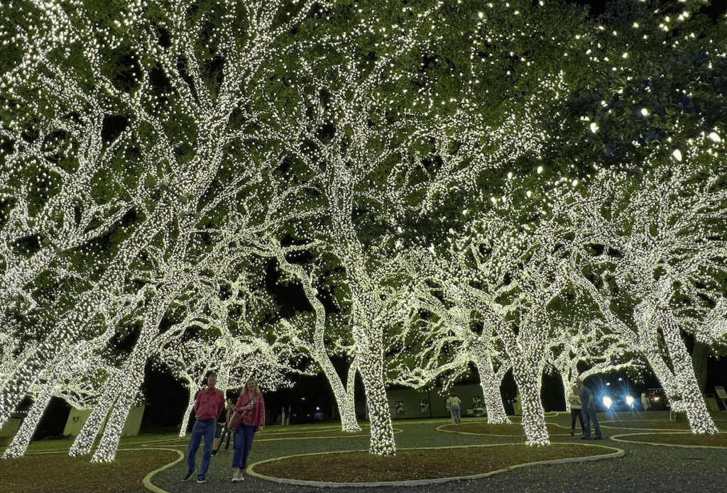 Gaze Upon The Twinkliest Town In Texas This Holiday Season