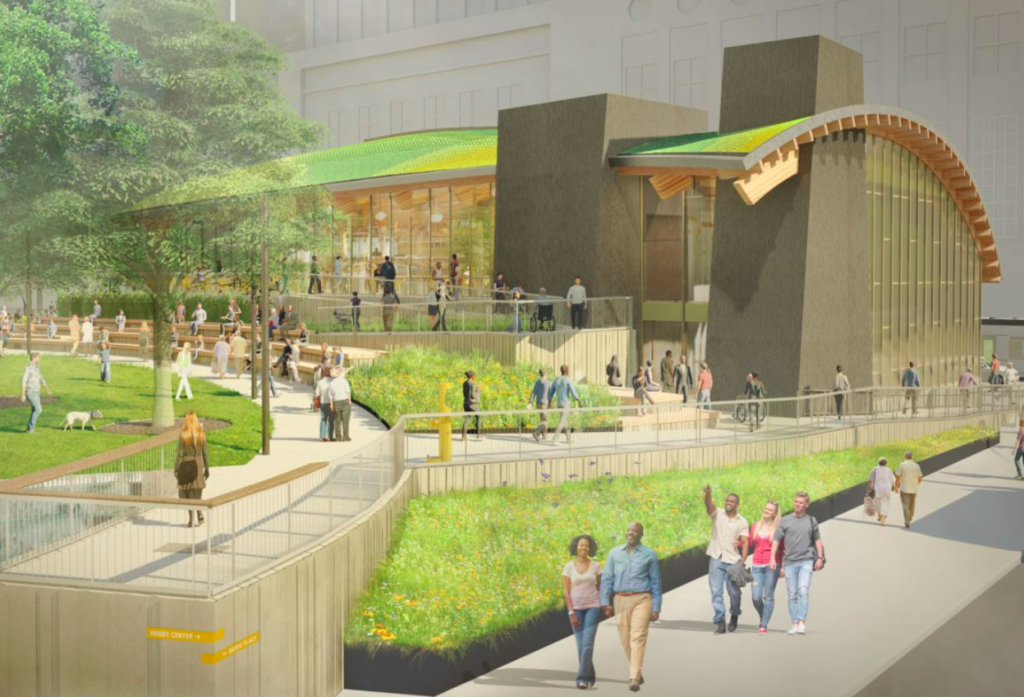 Gorgeous New Rooftop Lawn, Plaza Square And Green Space Coming To Houston’s Theater District