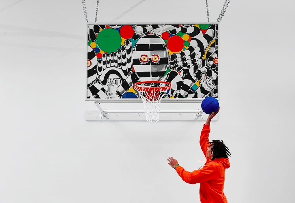 Play Basketball On A Surreal Art Piece At The Contemporary Arts Museum In Houston
