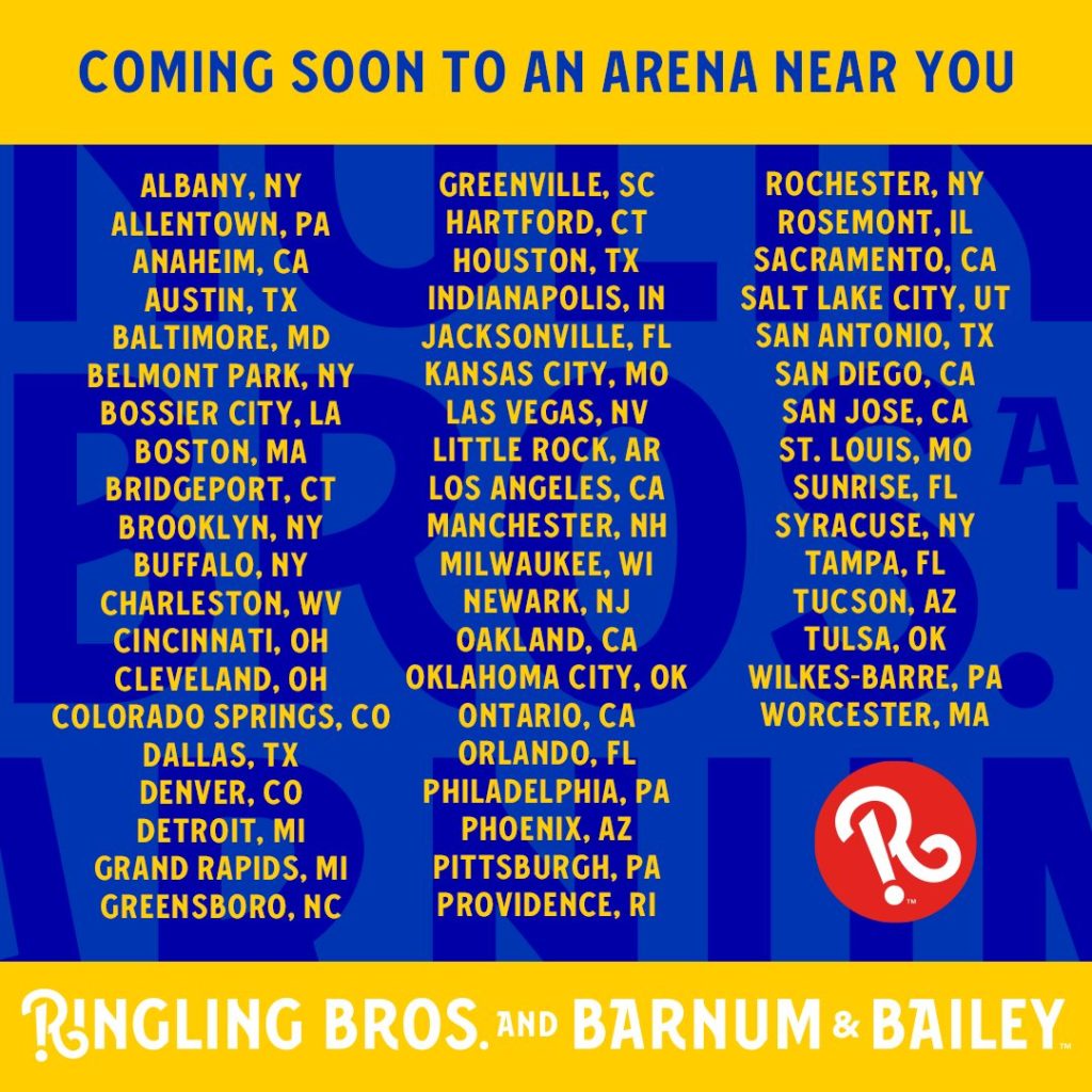 Ringling Bros. And Barnum & Bailey Circus Announces Houston Tour Date