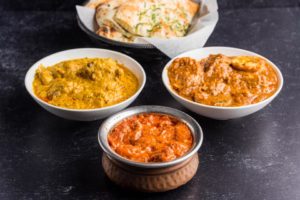 Indian curries from Aga's in Houston