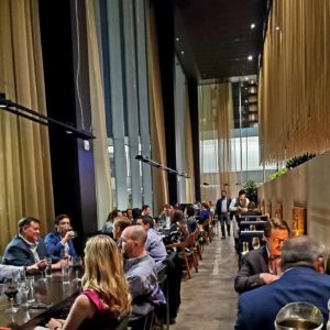 Stunning interiors at Guard and Grace steakhouse in Houston