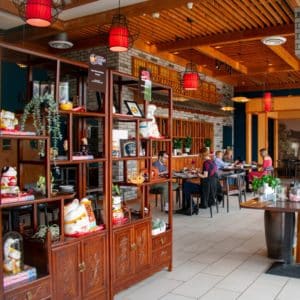 Interiors at Houston's Mala Sichuan Bistro