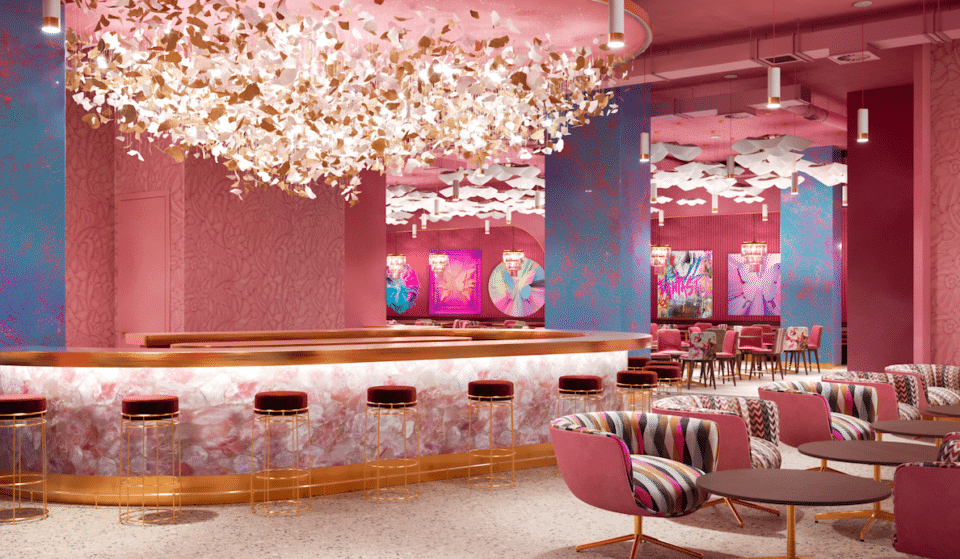 Press The Champagne Button At This New Pink And Bubbly Restaurant Opening In HTX This Fall