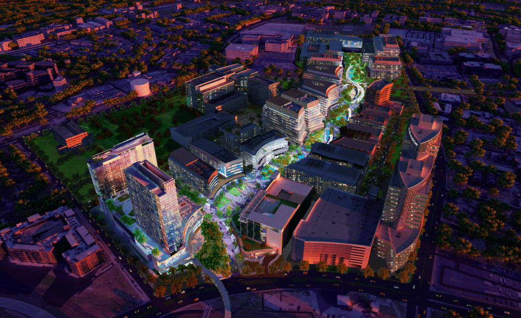 Double-Helix-Shaped Green Space Coming To Houston Medical Complex